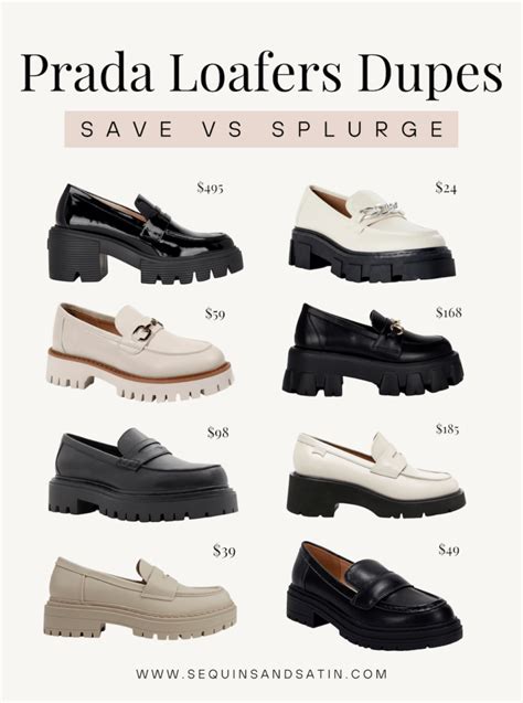 best prada loafer dupes|prada chunky loafers outfit.